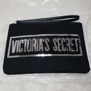 Black Victoria's Secret Wristlet